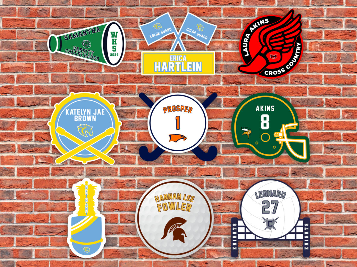 Fall Sports Yard Sign designs